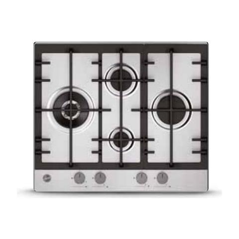 HHG6D5WC3X Piano Cottura Acciaio Inox Da incasso 60 cm Gas 4 Fornelli - Foto 1