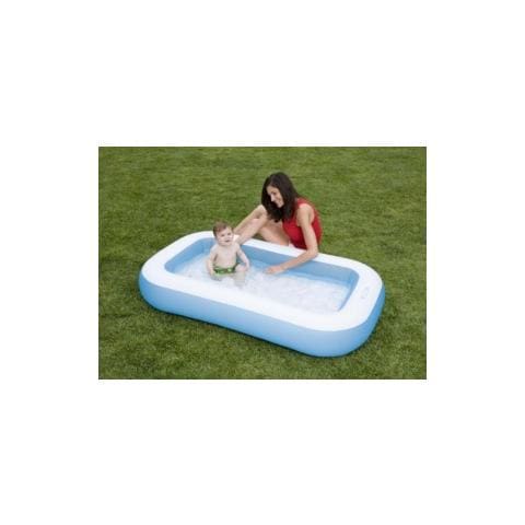 57403NP Piscina Gonfiabile Rettangolare Baby Azzurra166 x 100 x 28 cm - Foto 2