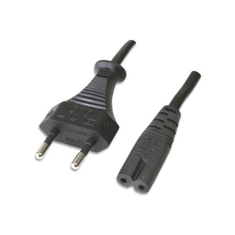 Cavo di Alimentazione con Spina Italiana 2 Poli 1.8 m - Foto 1