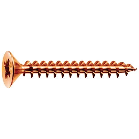 Set 500 Vite Autofilettante Per Truciolare Bronzata Tp 3x25 E-100 Bulloneria-viteria - Foto 5