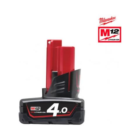 Batteria M12 B4 Redlithium 4.0ah Li-ion 4.932.430,0650 - Foto 2