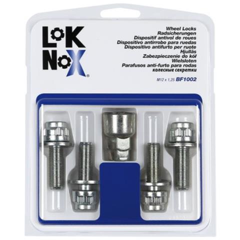Bulloni Antifurto Lok-nox M12x1,25, Flat, 35,3mm - Foto 1