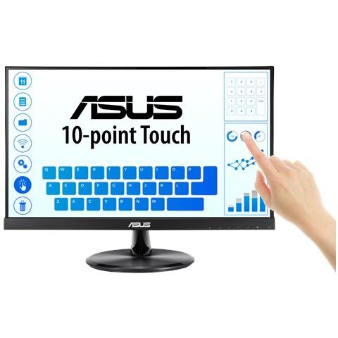 Monitor LCD Touchscreen 21,5" 1920 x 1080 Tempo di risposta 5 ms Frequenza di Aggiornamento 75 Hz Colore Nero - Foto 4