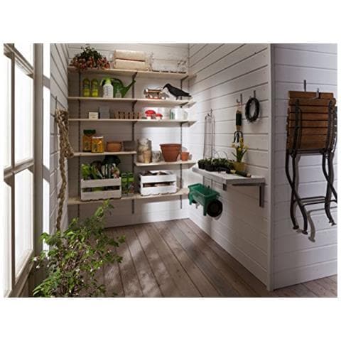 Appendiabiti Da Parete Con 1 ripiani, 2 pezzi, 4 dimensioni, 3 colori - Foto 2