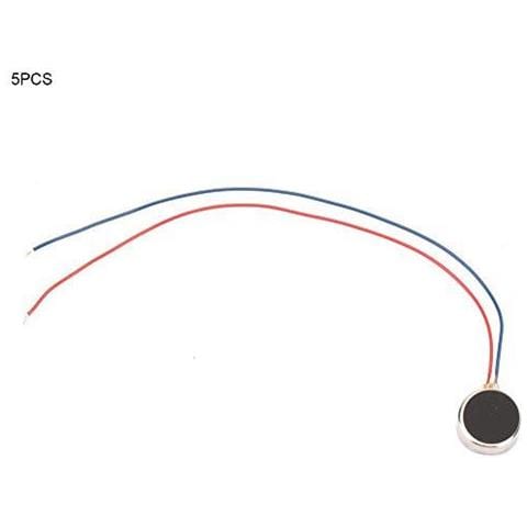 Vibrazione Del Motore Mini 5pcs Dc 3v 80ma Pager E Cellulare Coin Piatto Vibrazione Micro Impermeabile Miniatura Motore Di Cc Motore Della Spazzola Per I Telefoni Mobili Cercapersone Attrezzatura Elettronica Delle Vibrazioni (34mm) - Foto 1