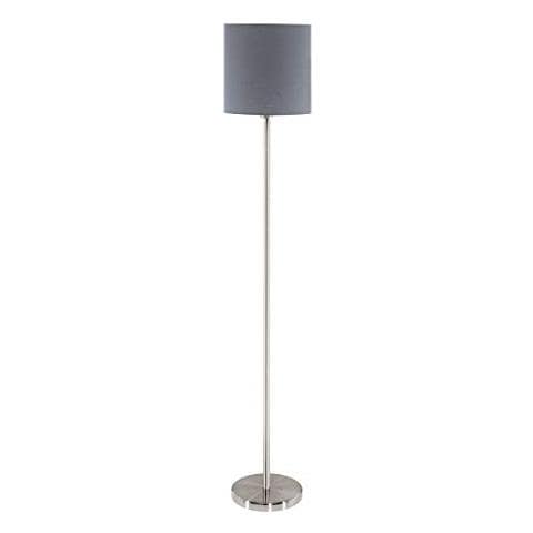 PASTERI, Grigio, Nichel, Tessuto, Acciaio, IP20, II, Soggiorno, E27 - Foto 1