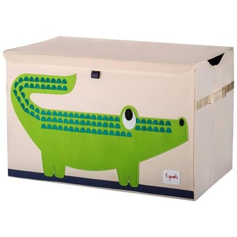 Scatola Portaoggetti Coperchio Coccodrillo - Foto 1