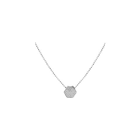 Gioielli P11060-cz-45. Collana, Colore Grigio. Donna. - In ordine - Foto 2