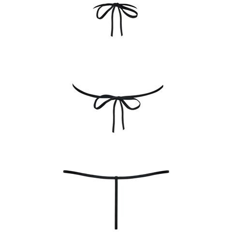 Top Triangolo Di Bikini Con Paillettes - S /m - Foto 5