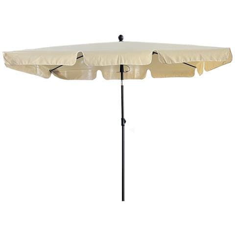 Ombrellone da Giardino FLOKS con Protezione UV, Colore Beige, 200x123x235 cm - Foto 1
