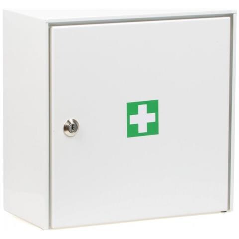 Cassetta Di Pronto Soccorso In Metallo Montata A Parete Per 5 Persone - Foto 1