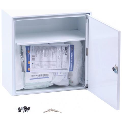 Cassetta Di Pronto Soccorso In Metallo Montata A Parete Per 5 Persone - Foto 2