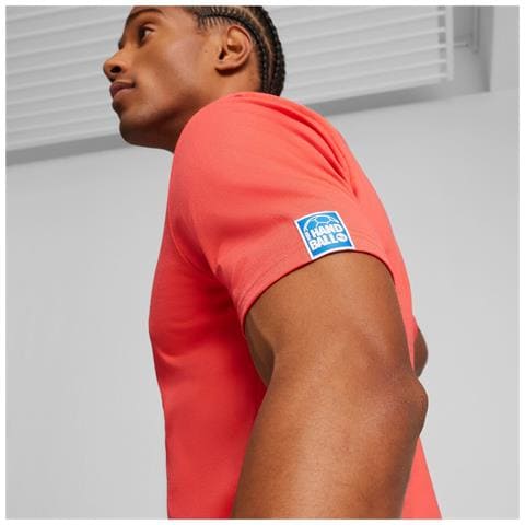 Handball Tee Active 65852409, Uomini, Rosso, S - Foto 2