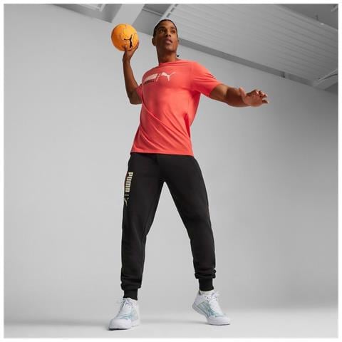 Handball Tee Active 65852409, Uomini, Rosso, S - Foto 6