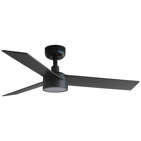 Rudder S Led Ventilatore Nero/noce - Foto 1