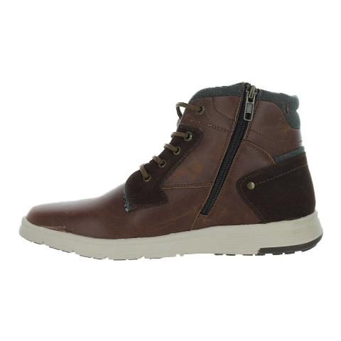 Stivali Con Zip Da Uomo In Pelle Marrone 41 - Foto 4