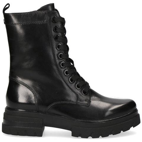 Black Casual Closed Booties Stivaletti Pelle Scarpe Donna Nero Eu 36, 9-25216-29-022 - Foto 1