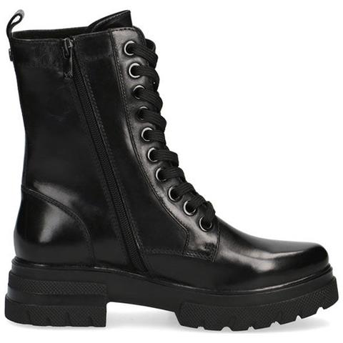 Black Casual Closed Booties Stivaletti Pelle Scarpe Donna Nero Eu 36, 9-25216-29-022 - Foto 3