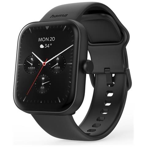 Hama 5000 419 Cm 1.65 Tft Digitale Touch Screen Nero (hama 5000 Fitness Tracker Smart Watch 1.65 Lcd Touch Screen Waterp - Foto 1