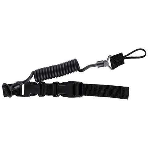 Portachiavi Tattico Retrattile Con Corda Elastica - Porta Chiavi Anti-smarrimento Black - Foto 2