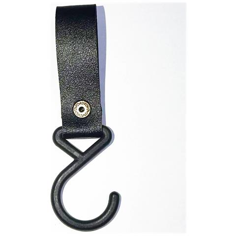 Gancio Per Appendere Tenda Da Campeggio In Pelle Pu Per Esterni Black - Foto 2