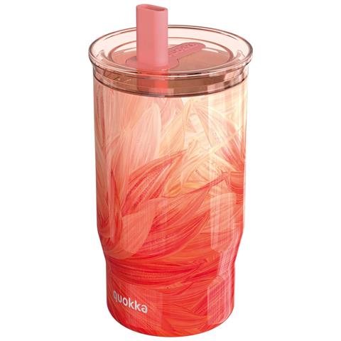 Bottiglia Termica 720ml Modello Mist Con Cannuccia Integrata, Rosa - Foto 1