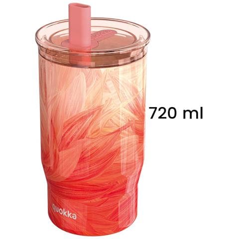 Bottiglia Termica 720ml Modello Mist Con Cannuccia Integrata, Rosa - Foto 5