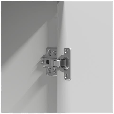 Toeletta con Luci LED Bianca 102x33x135 cm - Foto 9