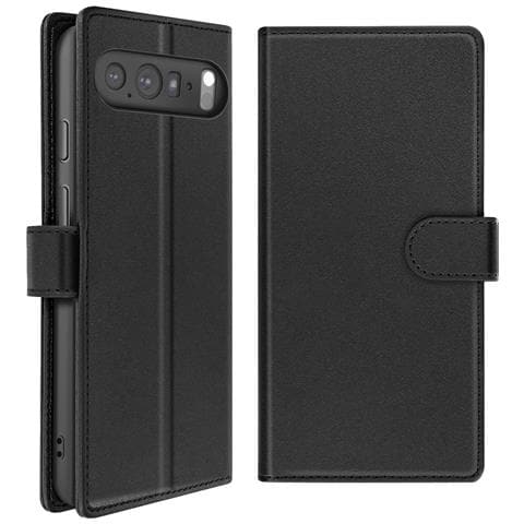 Custodia A Portafoglio Per Google Pixel 10 Pro Con Cover Magnetica Staccabile, Nero - Foto 2