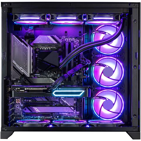 Highend Gaming R90-320 AMD Ryzen™ 9 9900X3D 32 GB DDR5-SDRAM 2 TB SSD NVIDIA GeForce RTX 5070 Ti Windows 11 Home Midi Tower PC Nero - Foto 8