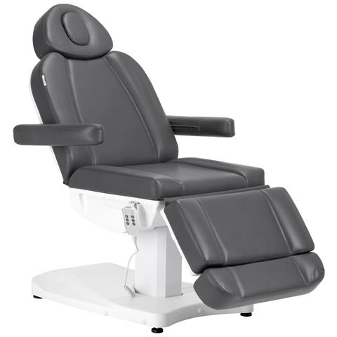 Poltrona cosmetica elettrica 803D 3 motori grigia - Foto 1