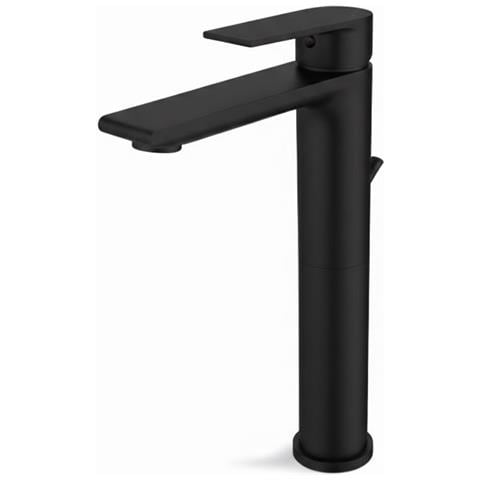Miscelatore Lavabo Alto Con Scarico Vema Timea V16020 - Nero Opaco - Foto 1