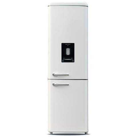 Frigorifero Vintage con Dispenser Classe E BCD-258VX+WDCREMA - Foto 2