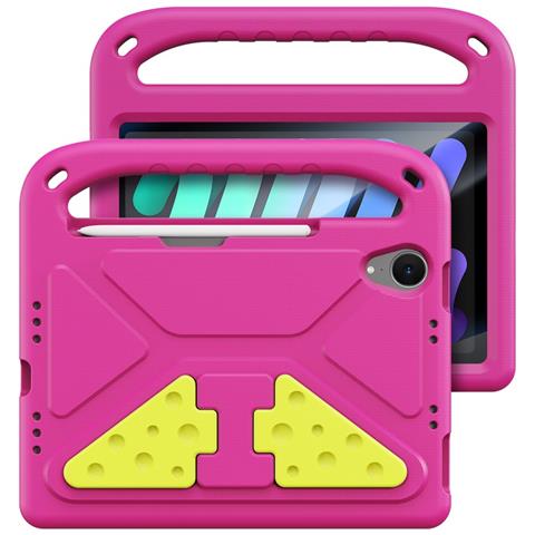 Cover per iPad mini (2024) - Rosa, Antiurto, Con Soporte - Foto 4