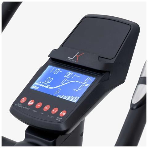 Linea Home Jk294 Cyclette Elettromagnetica Ad Ingresso Facilitato + Fascia Jk + Predisposizione Apps Zwift E Kinomap - Foto 2