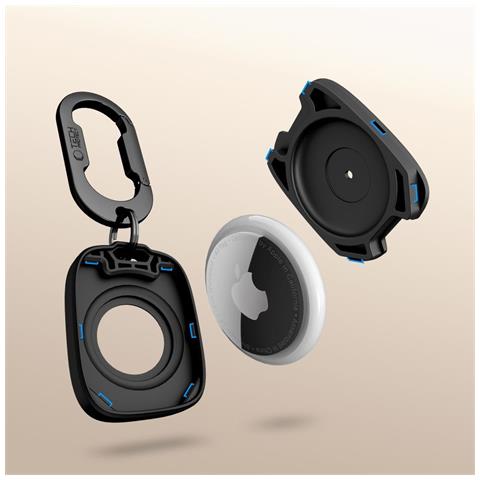 Custodia Apple Airtag Nera Velar - Foto 2