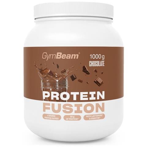 Protein Fusion con enzimi digestivi 1000 g Cioccolato - Foto 1