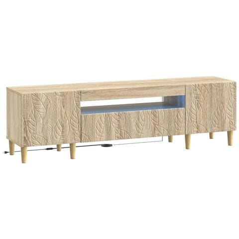 Mobile TV LED Rovere Sonoma Legno ingegnerizzato - Foto 1