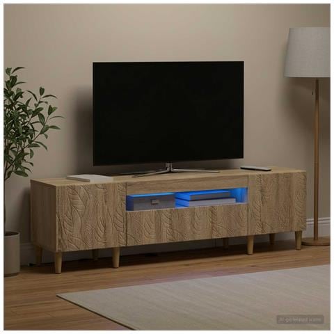 Mobile TV LED Rovere Sonoma Legno ingegnerizzato - Foto 2