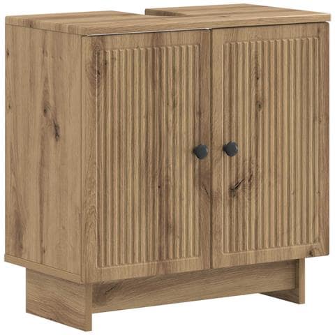 Armadio per Lavabo da Bagno EDE Rovere Artigianale - Foto 1