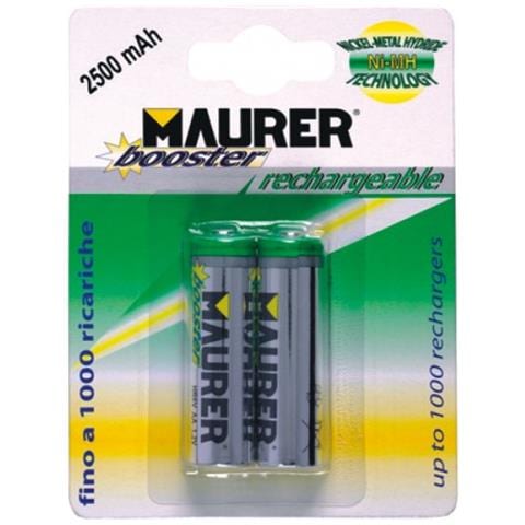 Batterie Ricaricabili Stilo HR6V AA in Blister da 2 Pz - Foto 2