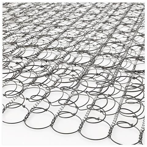 Materasso alla Francese a Molle 140x195, altezza 24 cm - Molle Bonnel, Box System, Traspirante | Smeraldo - Foto 2