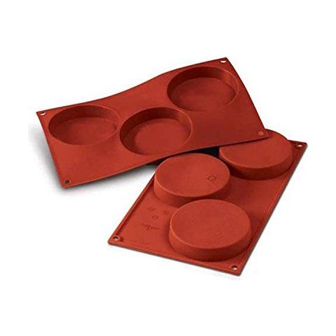 Stampo Bisquits 3 Cavità 20cm Classic Terracotta Silicone - Foto 1