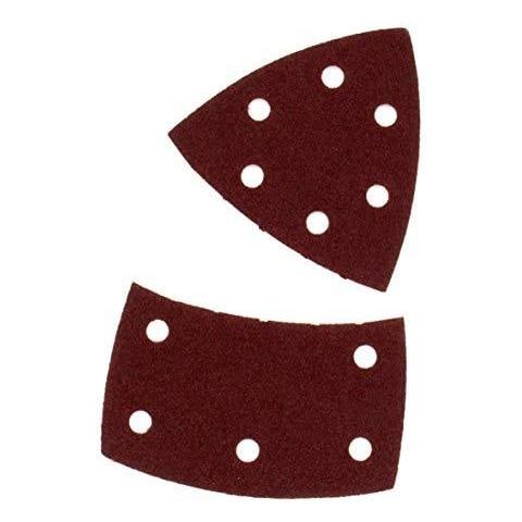 Prio-triangolo Sanding Sheets 50 Parti 11 Buche 105 X 152 Mm Grana 60 Per Multi-sander Bosch Prio Ventaro Triangle Grinding-pad Carteggiatura-paper - Foto 2