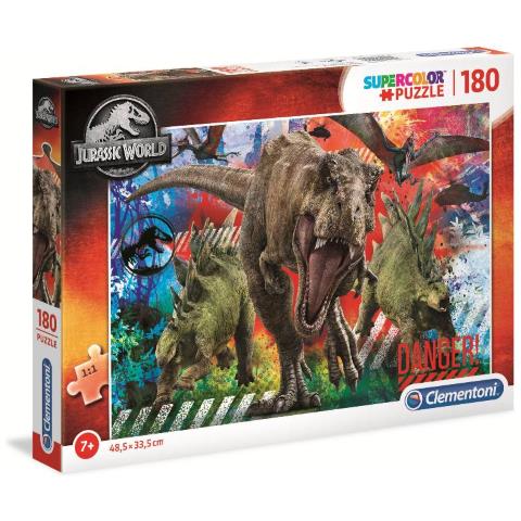 CLM29106 Puzzle da 180 pezzi - Jurassic World - Foto 1
