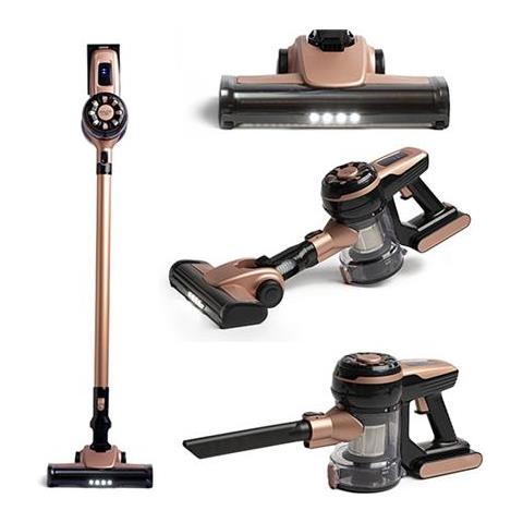 Adler Aspirapolvere Ad 7044 Cordless, Handstick E Handheld, 22,2 V, Tempo Di Funzionamento (max) 40 Min, Bronzo, Garanzia 24 Mese / i - Foto 1