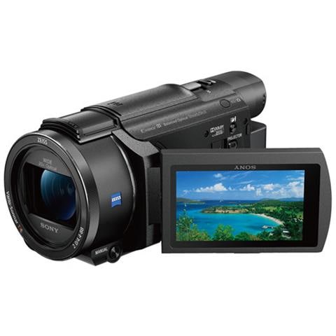 Videocamera HanyCam FDR-AXP55 Sensore Exmor R CMOS 4K Ultra HD Ottica Zeiss Zoom Ottico 20x LCD Touchscreen da 3" Connettività Wi-Fi / NFC con Proiettore Incorporato - Foto 2