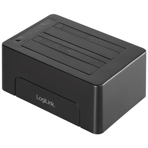 QP0028 USB 3.1 (3.1 Gen 2) Type-C Nero docking station per unità di archiviazione - Foto 1