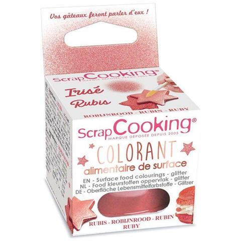 Colorante Alimentare In Polvere In Superficie - Rubino - 5 G - Foto 1