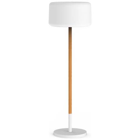 Lampada Da Terra Da Esterni Led Rgbw 4.5w Chloe Plant Solar Smarttech Legno 1550x450 Mm Pe - Foto 1